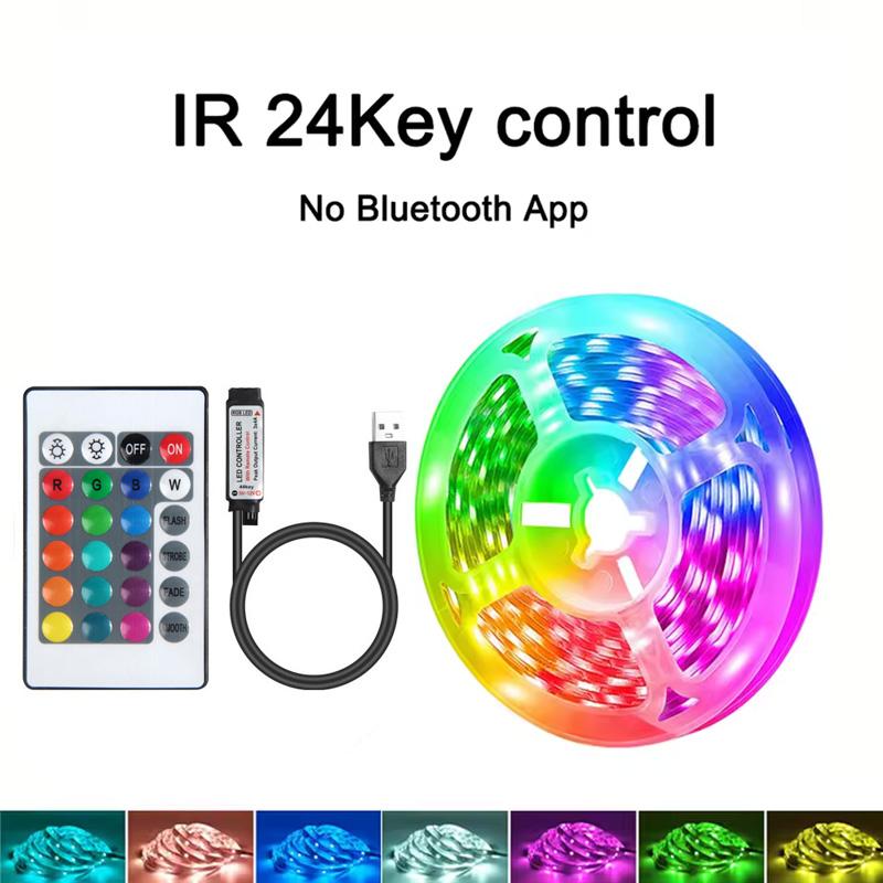 Светодиодная лента 10м 20м с пультом ДУ на 44 клавиши 5050 RGB Лента Светодиодная Стена Комната для Дома Спальни Вечеринки Декор Подсветка Телевизора