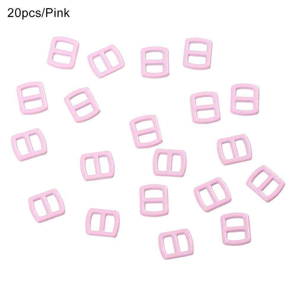 Stuffed Toys Mini Ultra-small Doll Bags Accessories Tri-glide Buckle Diy Dolls Buckles Belt Buttons