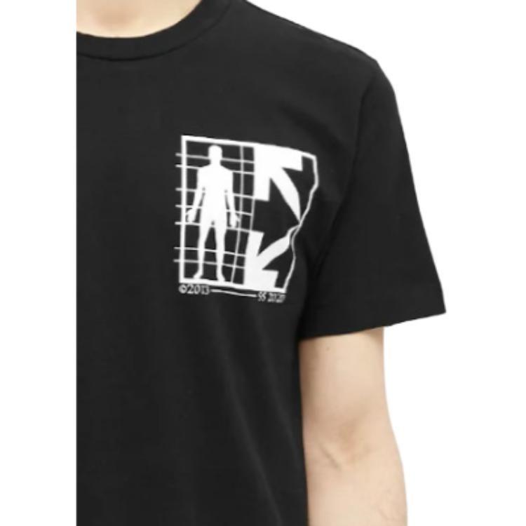 OFF WHITE Футболка мужская Черная SS20 OMAA027S201850101001