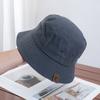 Casual versatile short-brimmed bucket hat women's outdoor street senior sense summer sunshade basin hat men's mountaineering hat