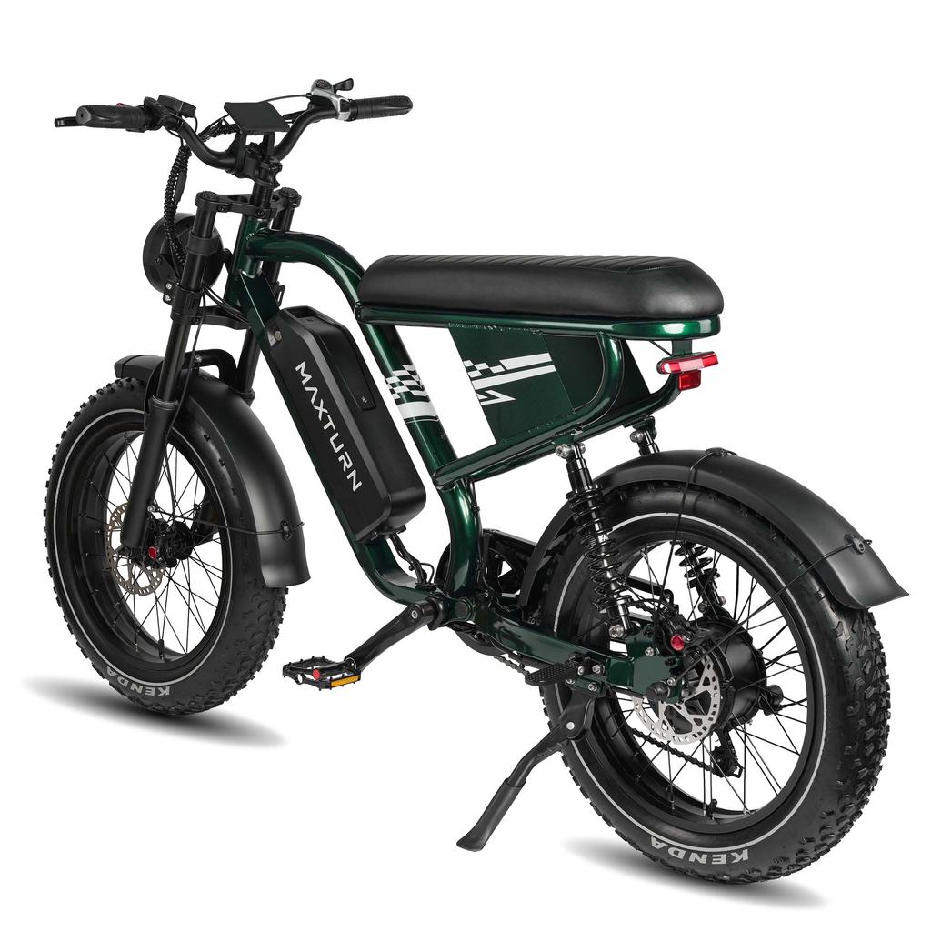 MAXTURN MX10 500 Вт Городской Электровелосипед, 20-дюймовый, 7-скоростная система трансмиссии, с максимальным запасом хода до 70 км.