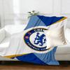 Плед Chelsea F.C. - Мягкий и Удобный, для Спальни, Путешествий, Дивана, Домашнего Декора - Подарок на День Рождения, Рождество для Друга