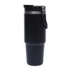 Insulated Water Bottle 890ml Stainless Steel Portable Car Thermal Coffee Cup with Handle for Travel