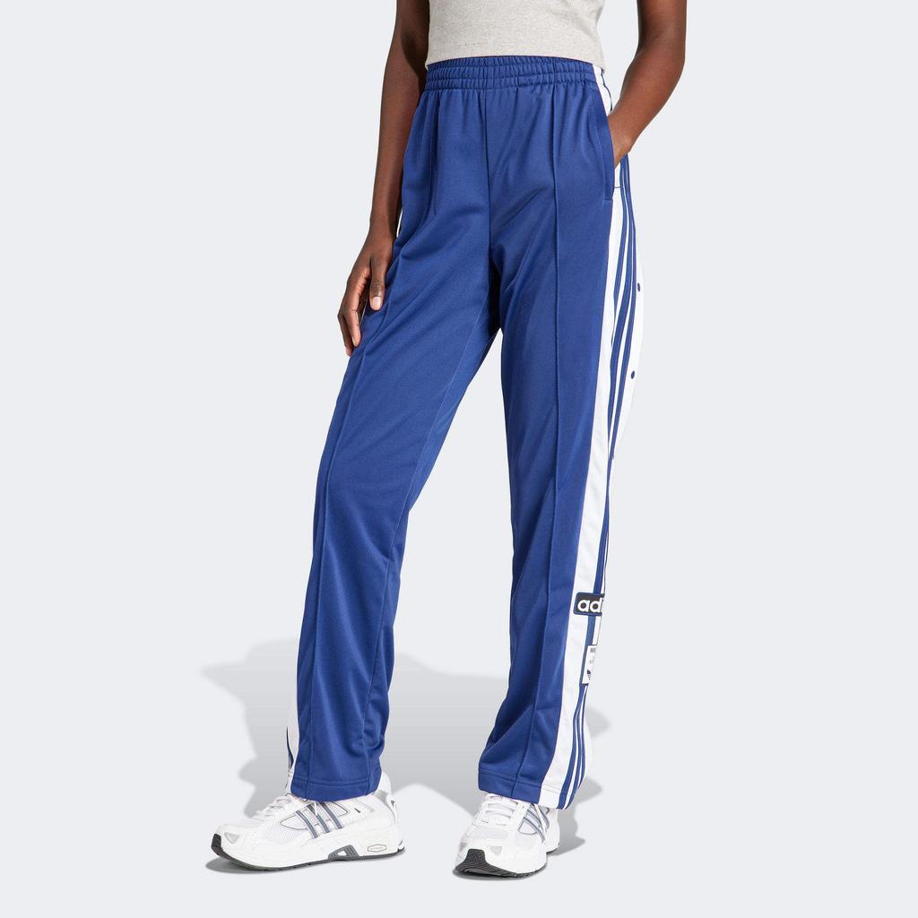 adidas Вязаные спортивные брюки Originals Adibreak с контрастными полосками и эластичной резинкой на талии Женские брюки Темно-синие IP0619