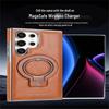 Чехол-книжка с магнитной подставкой и защитой от падений для Samsung S26 Ultra