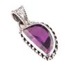 Натуральный Александрит Драгоценный Камень 925 Стерлинговое Серебро Подарок Подвеска 1.25" m5S70