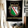 Legia Warsaw poster Wall Hanging Printed Fabric Blanket Decorative Tapestries for Bedroom Living Room Home Decor