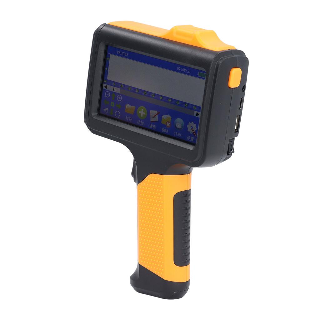 12,7 мм ручной струйный принтер BT 4,3 дюйма светодиодный сенсорный экран 600 точек на дюйм струйный кодировщик для текста и номера
