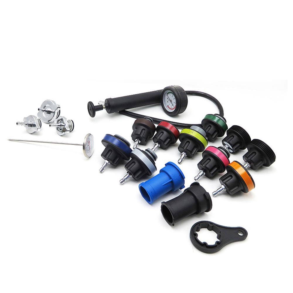 18 шт. детектор утечки радиатора тестер системы охлаждения автомобиля авто ремонт