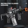 1589 шт. Строительные блоки MCX Tactical Rifle Gun, съемный магазин, модель-имитация пистолета, кирпичики, игрушки для детских варгеймов, праздничные подарки