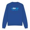 Sesame Street Unisex Adult Cookie Monster Eyes Sweatshirt