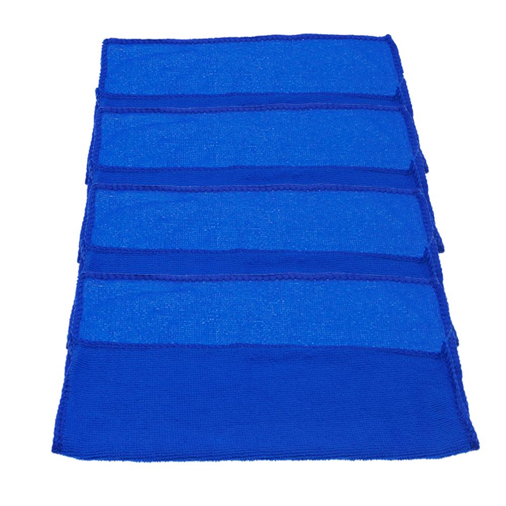 5X 25*25 Absorbent Towel Thicken Microfiber Suede Cloths Auto Car Motorcycle Cleaning Wash Beautys Supplies Tools Clean