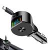 Car Charger Adapter USB Mobile Phone Charger Adapter For Auto LED Intelligent Digital Display Small Car Adapter For SUVs Trucks