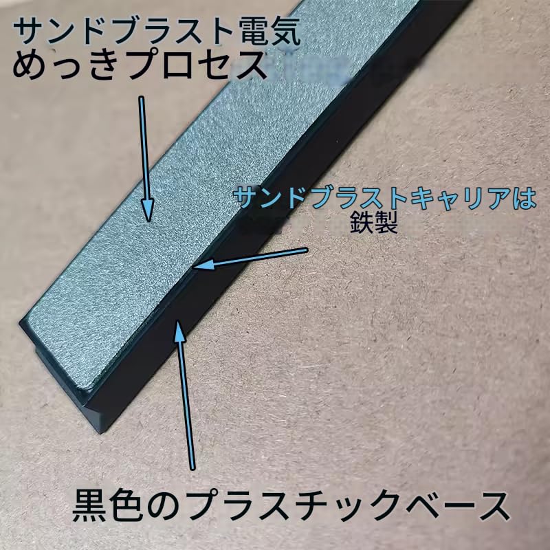 Zmart 10 Pieces Diamond Whetstone Stone Grinding Blade Multipurpose Outdoor Sharpener Fixed Angle Sharpener Correction Stone No. 80-3000