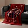 Top Gun Fighter Jets Retro Design Blanket Flannel blanket for bedroom, living room, sofa, and nap sofas.