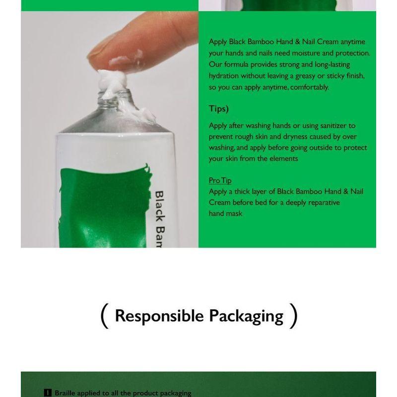 haruharu wonder - Black Bamboo Nourishing Calming Hand & Nail Cream