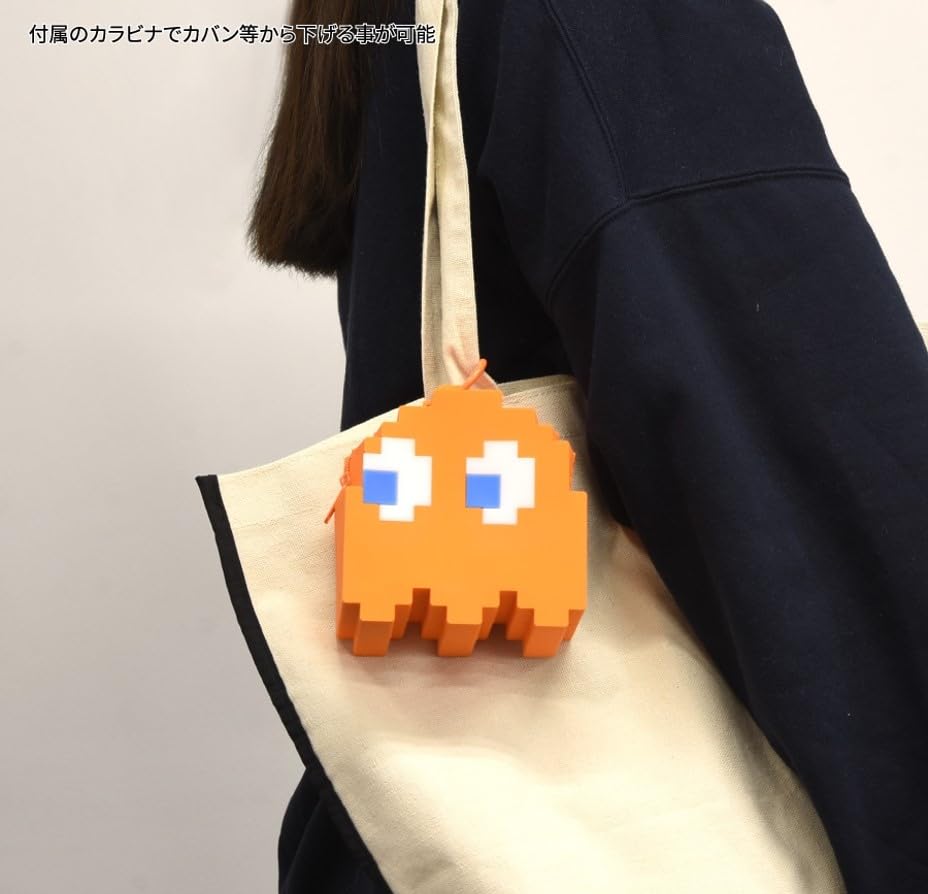 Shadow Labyrinth PS5 Silicone Figure Pouch Original Digital Wallpaper - & Pac-Man (Blinky) [Bonus]