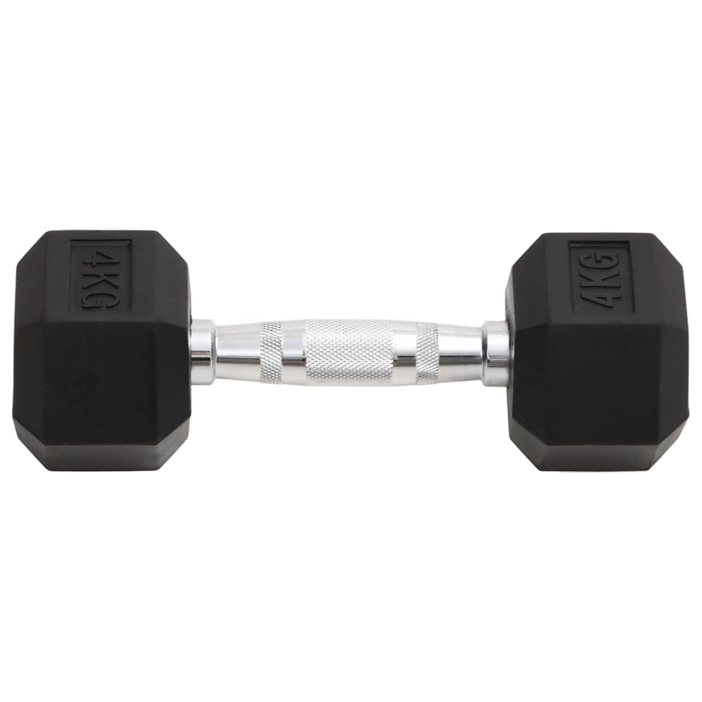 Short Dumbbells 2 pcs. Total Weight 8 kg Cast Iron