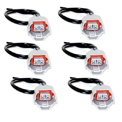 6 X Electrical Connector of Fuel Injector Fits Nissan Altima 2002-2018 V6 3.5L
