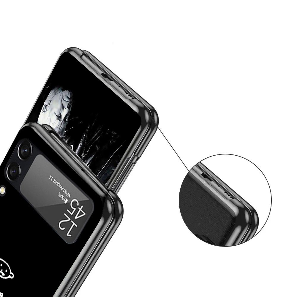 Band U-U2 Rock Black Phone Case For Samsung ZFlip7 ZFlip6 ZFlip5 ZFlip4 ZFlip3 5G Hard Protective Galaxy Z Flip 3 4 5 6 7