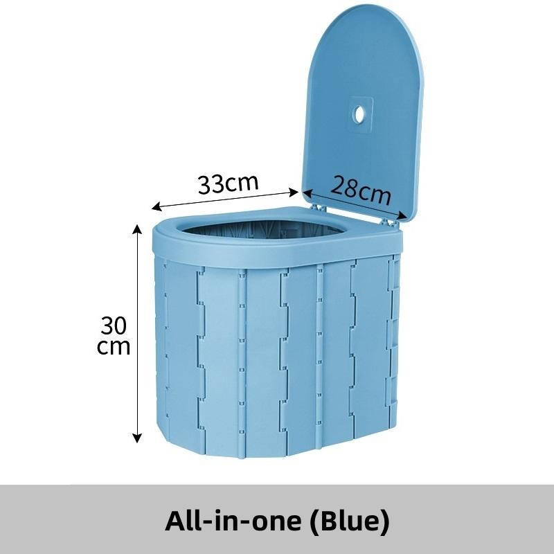 Портативный складной туалет для автомобиля