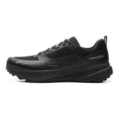 Li Ning Outdoor CF Tracing, Межотраслевая амортизация, Износостойкие, Упругие, Низкие, Походные ботинки, Унисекс, Черные, AHCV037-13