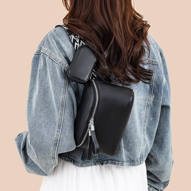 Women's Genuine Leather Messenger Bag  Crossbody Leather Bag  Daily Fashion  Wallet Use  Mobile Phone Pouches  Designer Bag