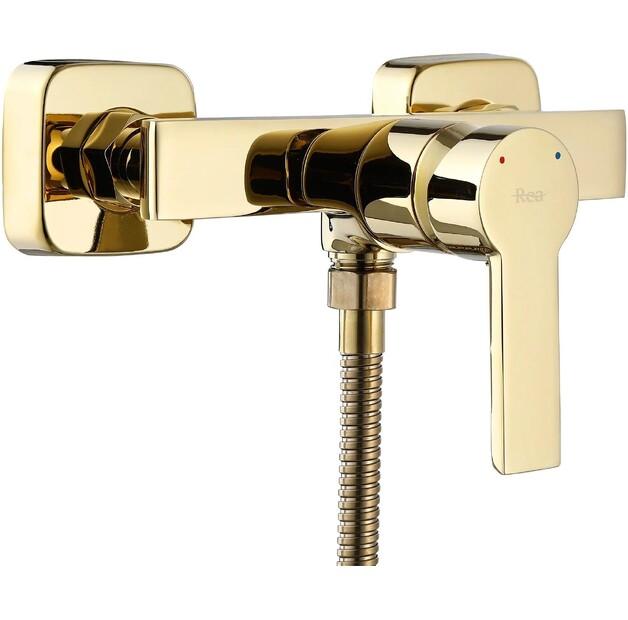 Смеситель Rea Argus Золотой REAB6408