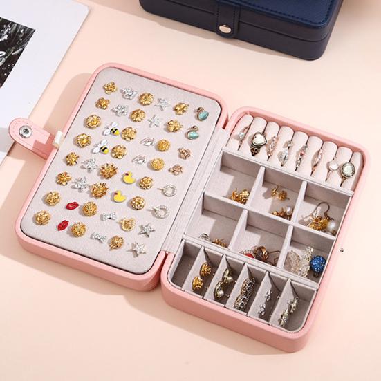 Storage Organizer Stable Button Lightweight Smooth Storage Box for Bedroom