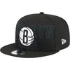 New Era Brooklyn Nets 9Fifty NBA 2023 Draft Snapback Team Cap One Size Red, Red,