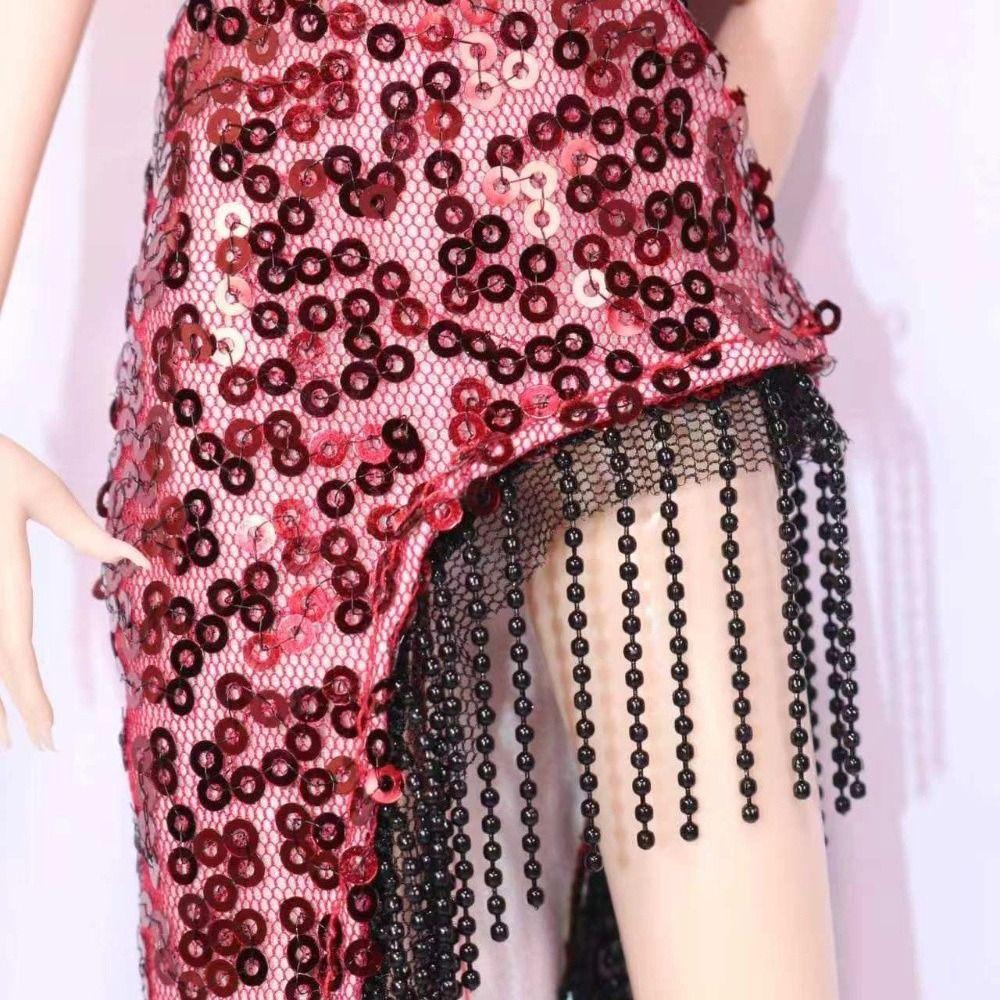 Strapless Style Doll Evening Gown Sequined Doll Clothing Set New Fashion Doll Dress Role Play