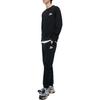 Fila Fusion Модный свитшот в студенческом стиле, простой, с буквой, круглый вырез, вязаный, цветовые блоки, мужской свитшот, черный T11M342205F-BK