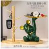 Violent Bear Household Hallway Key Storage Tray Decoration Entrance Living Room Home Decoration Moving Into The New House Gift