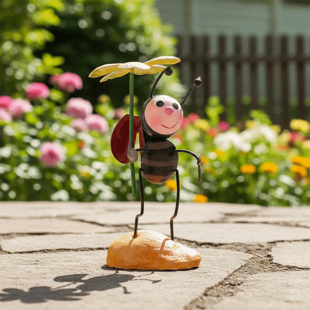 Home Decor Desk Decoration Office Decor Insect Statues Beetle Ornaments Desk Stand