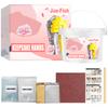 Hand Casting Kit Complete Safe Hand Molding Kit Keepsake DIY Hand Mold Kit with Bucket Powder Sandpaper Stick Anniversary Craft