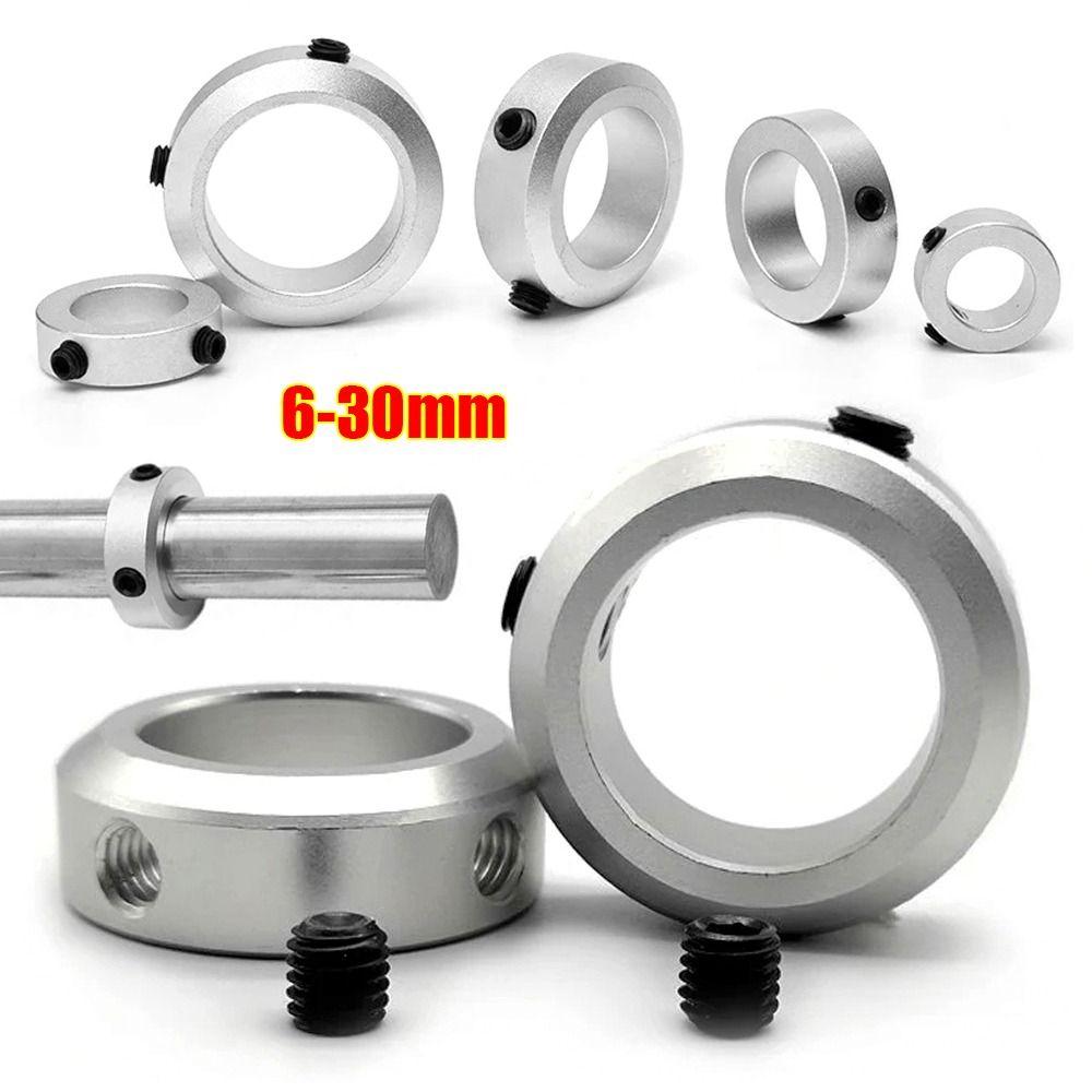 1Pcs 6-30mm Diameter Fixed Locking Limit Ring Aluminum Alloy Retaining Ring New Shaft Collar
