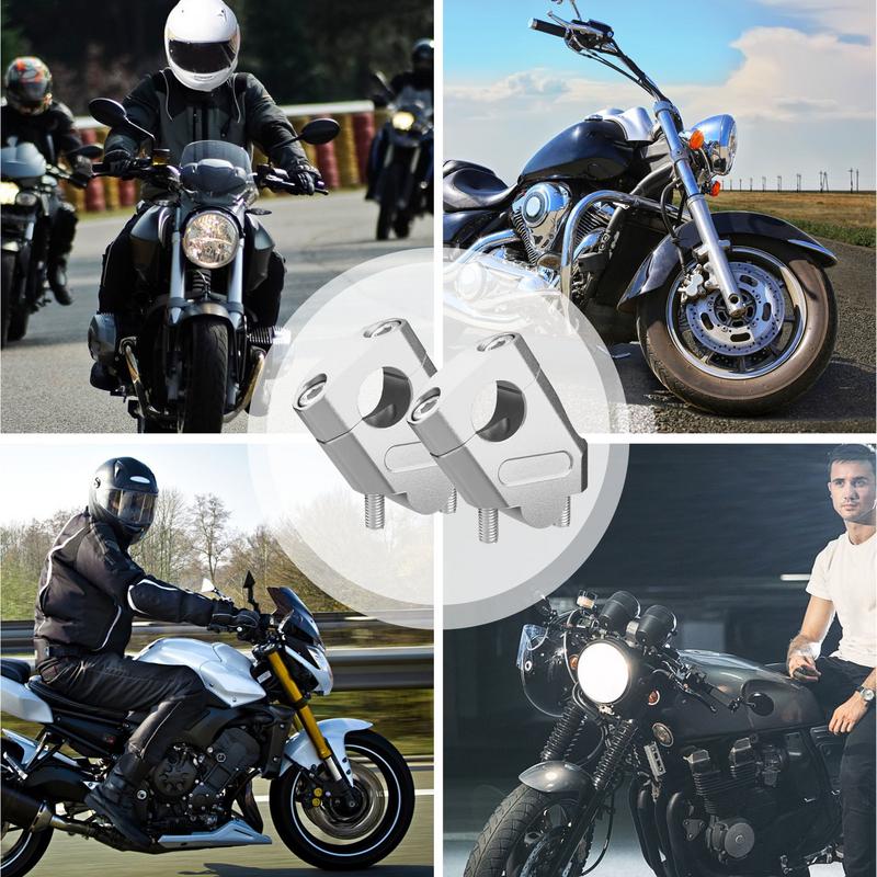 Универсальные подъемы руля 22 мм подъемы руля зажим для мотоциклов мотокросс повышение зажим крепление принадлежности для мотоциклов
