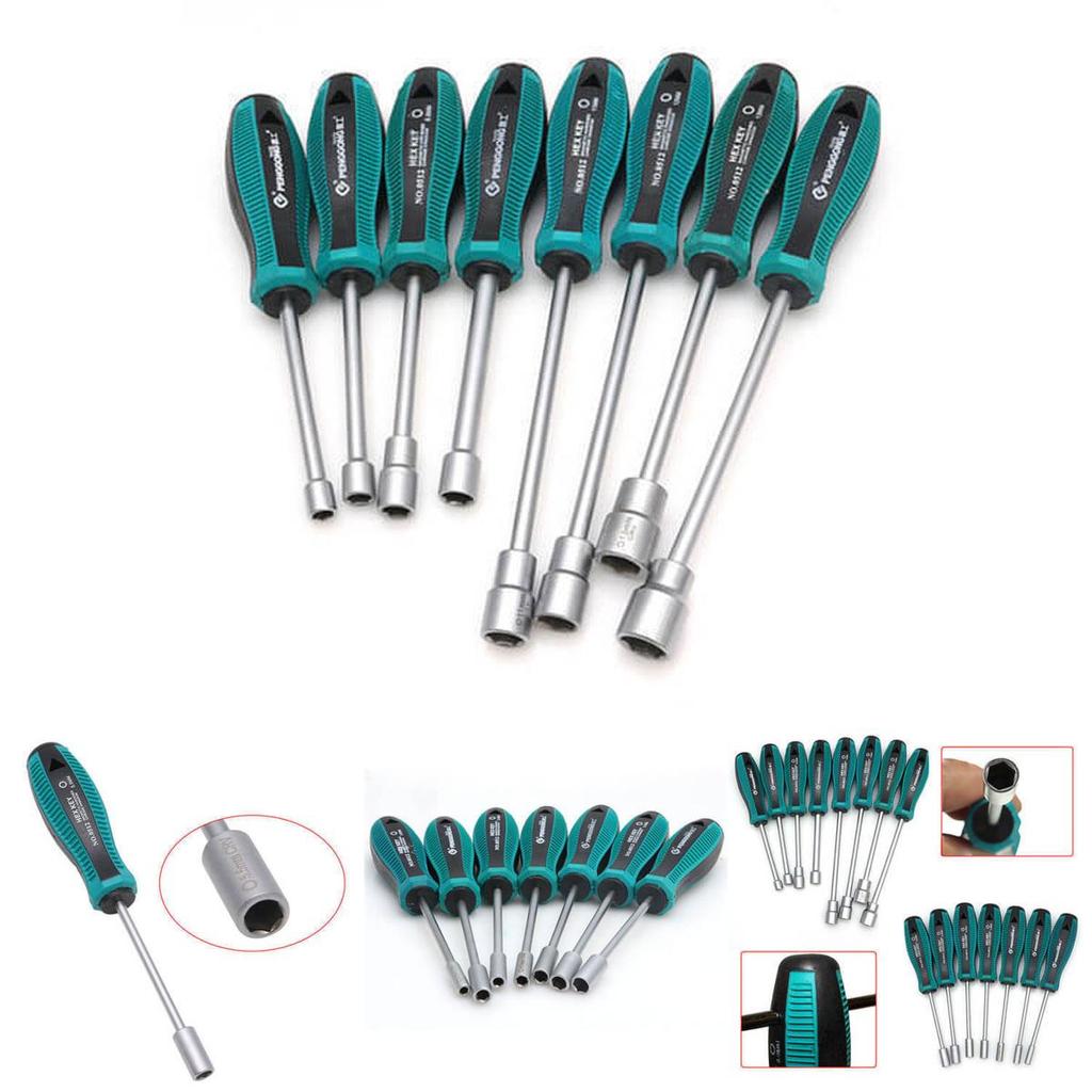 Премиум Металлический Торцевой Ключ Отвертка Шестигранный Ключ Гайковерт Набор Инструментов 3-14 мм