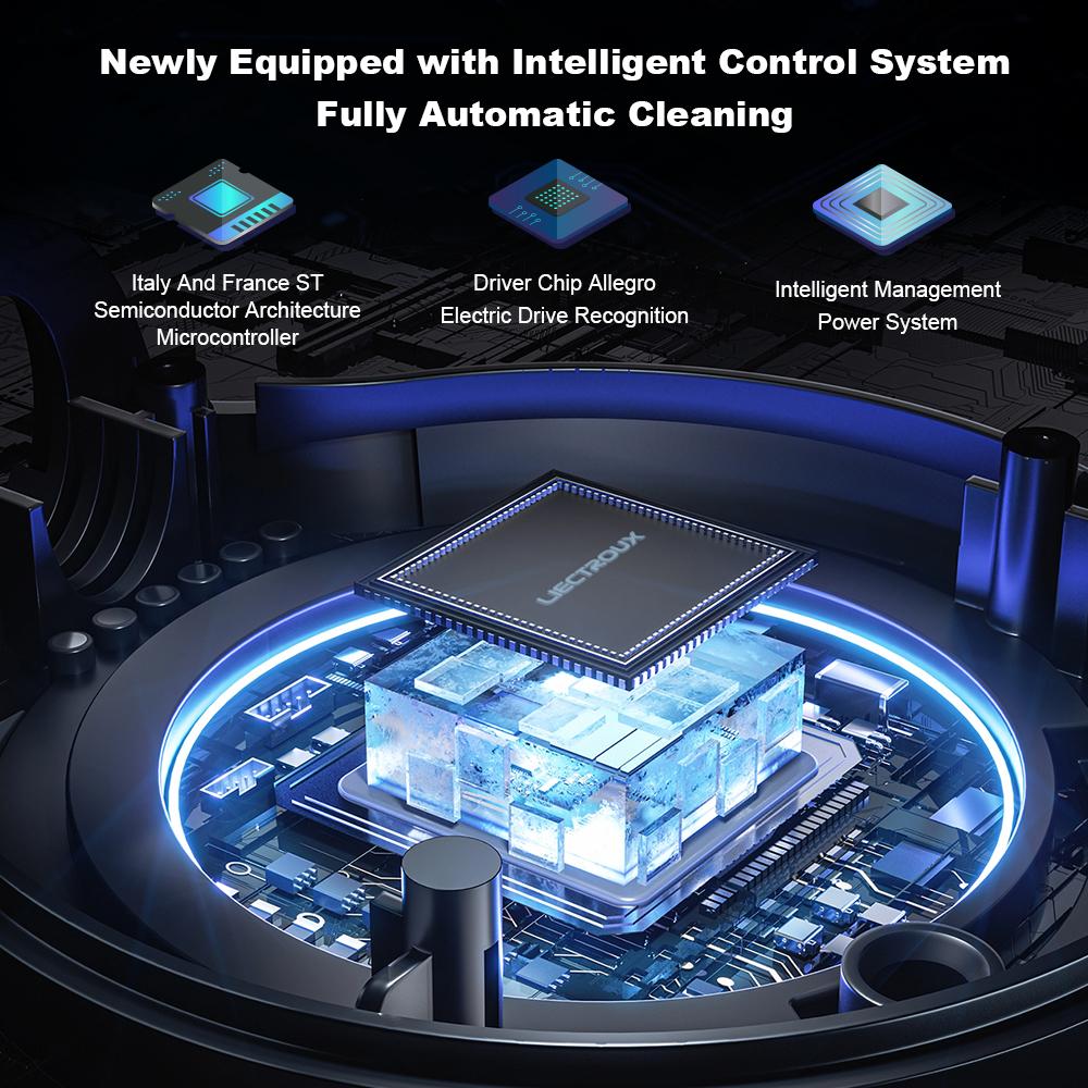 Робот-мойщик окон LIECTROUX YW910, двойной распылитель воды, интеллектуальная память, робот-пылесос, лазерный датчик, домашний настенный робот для мытья стекол