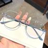Women Anti-blue Light Glasses Anti Radiation Glasses For Woman Metal Frame Eyeglasses