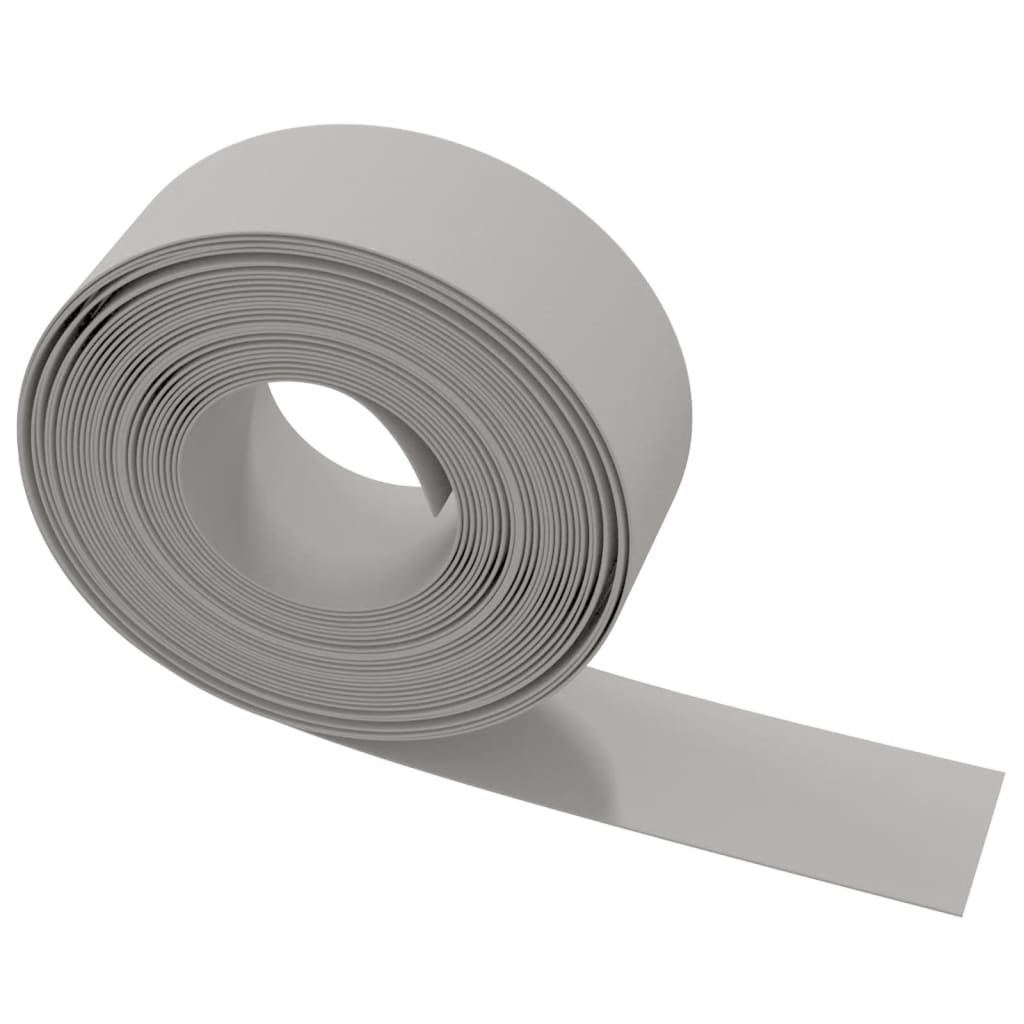 Vidaxl Obrzeża Ogrodowe, 2 Szt., Szare, 10 M, 20 Cm, Polietylen