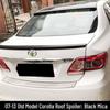Задний спойлер из углеродного волокна для моделей Toyota Corolla 2007-2013 гг.: Спортивный тюнинг