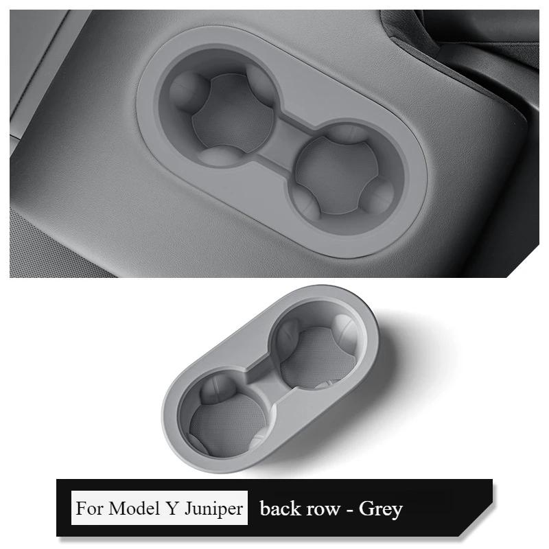 Cup Holder for Tesla Model Y Juniper 2025 Center Console Storage Box Armrest Organiser Non-slip Insert Phone Holder Accessories