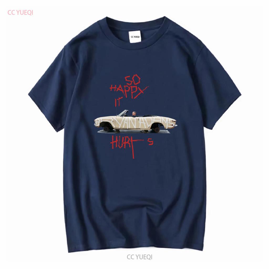 Футболка Bryan Adams So Happy It Hurts Tour Полный размер S 5XL с длинным или коротким рукавом винтажная стираная мужская модная дизайнерская одежда