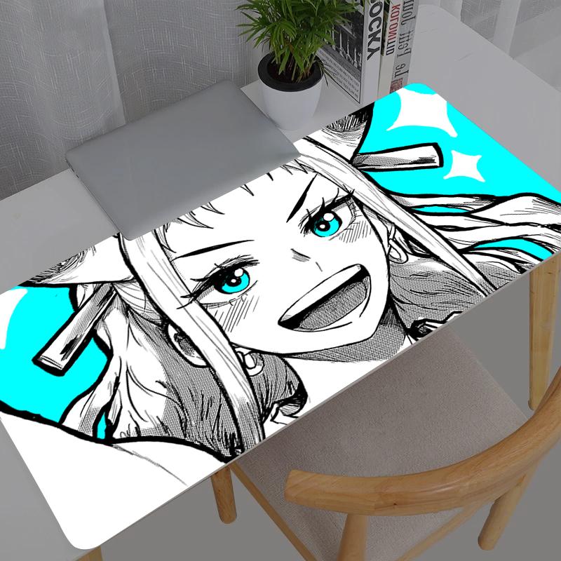 Gaming Mousepad One Piece durable Big Computer Gamer Mouse pad Natural Rubber with Locking Edge Gaming Mouse Mat XXL