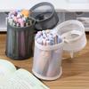 Portable Mesh Pencil Case Simple Stationery Storage Organizer  Back To School