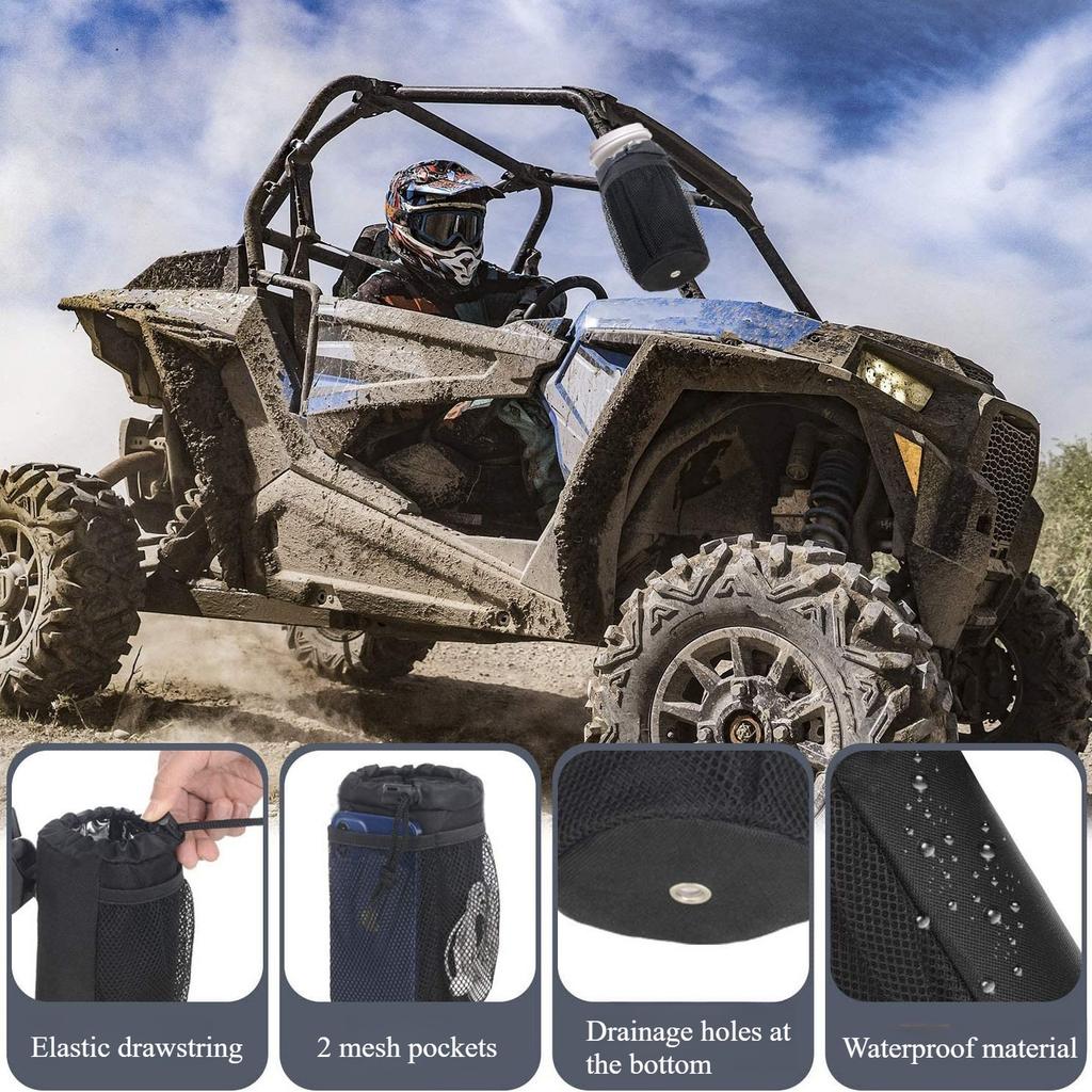 Motorcycle Cup Holder, Water Bottle Holder For ATV,UTV, Scooter, Bicycle
