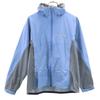 Rain Jacket L Blue With Storage Bag Women Used