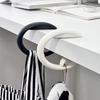 Portable Bag Hook Hanger Foldable Holders Table Office Decor Plastic Desk Side Hook Use Handbag Travel Bag Organizer Hook Holder