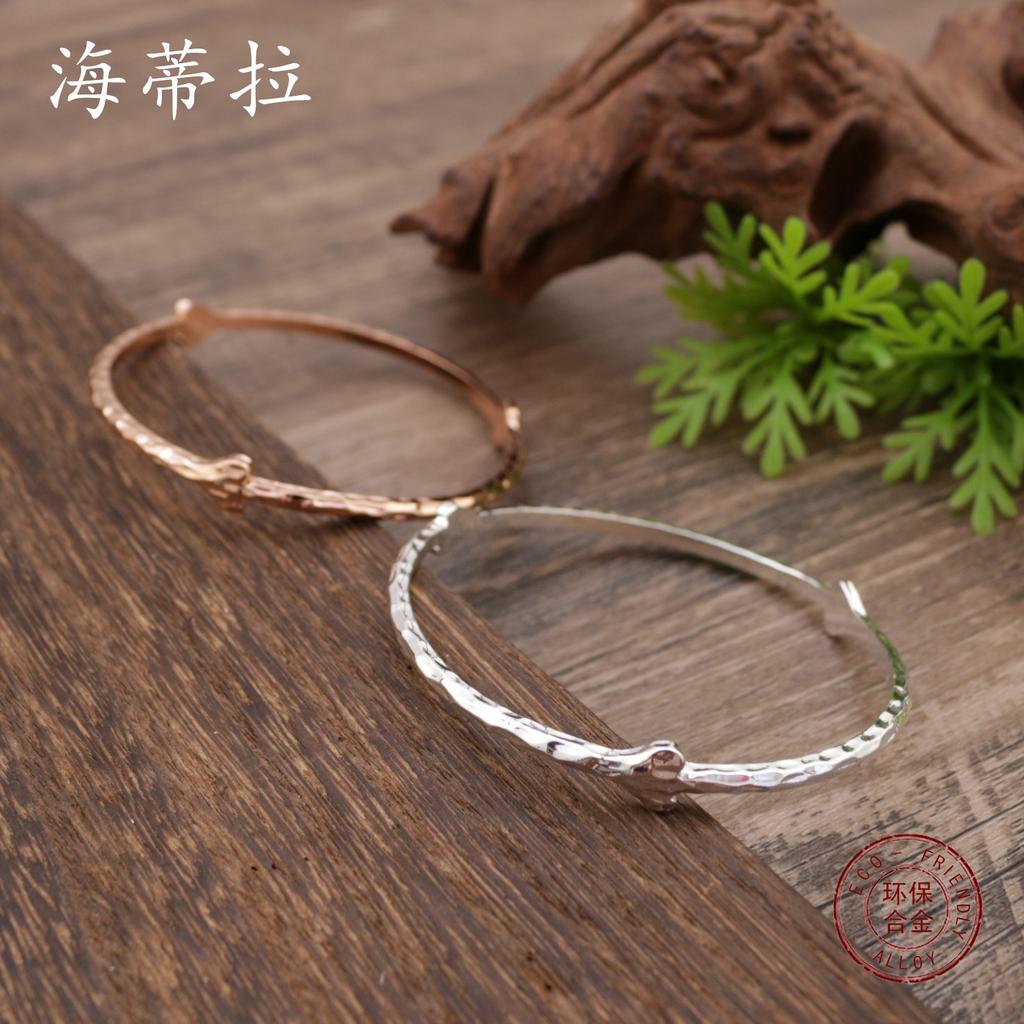 Новый браслет-хлопок, женский модный браслет-сердце с передовым чувством